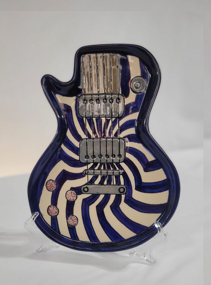 Spiral Guitar Plate